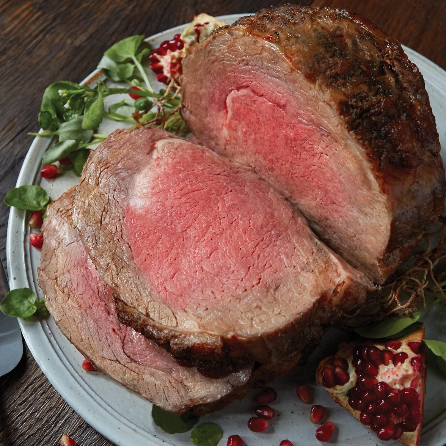 Kansas City Steak Co. Premium Boneless Prime Rib Roast 3.5-4 lbs - Aged 28 Days, Tender, with Cooking Instructions