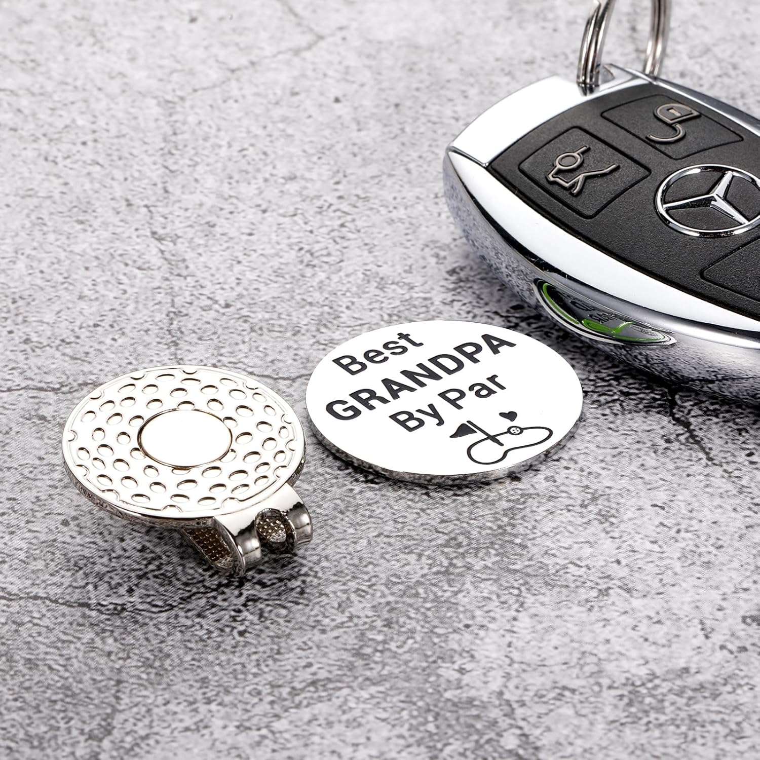 Grandpa Golf Gift for Men Golf Ball Markers Hat Clip Christmas Birthday Gifts for Grandpa from Grandchildren Funny Magnetic Golf Accessories for Men Grandfather Fathers Day Retirement - Image 4