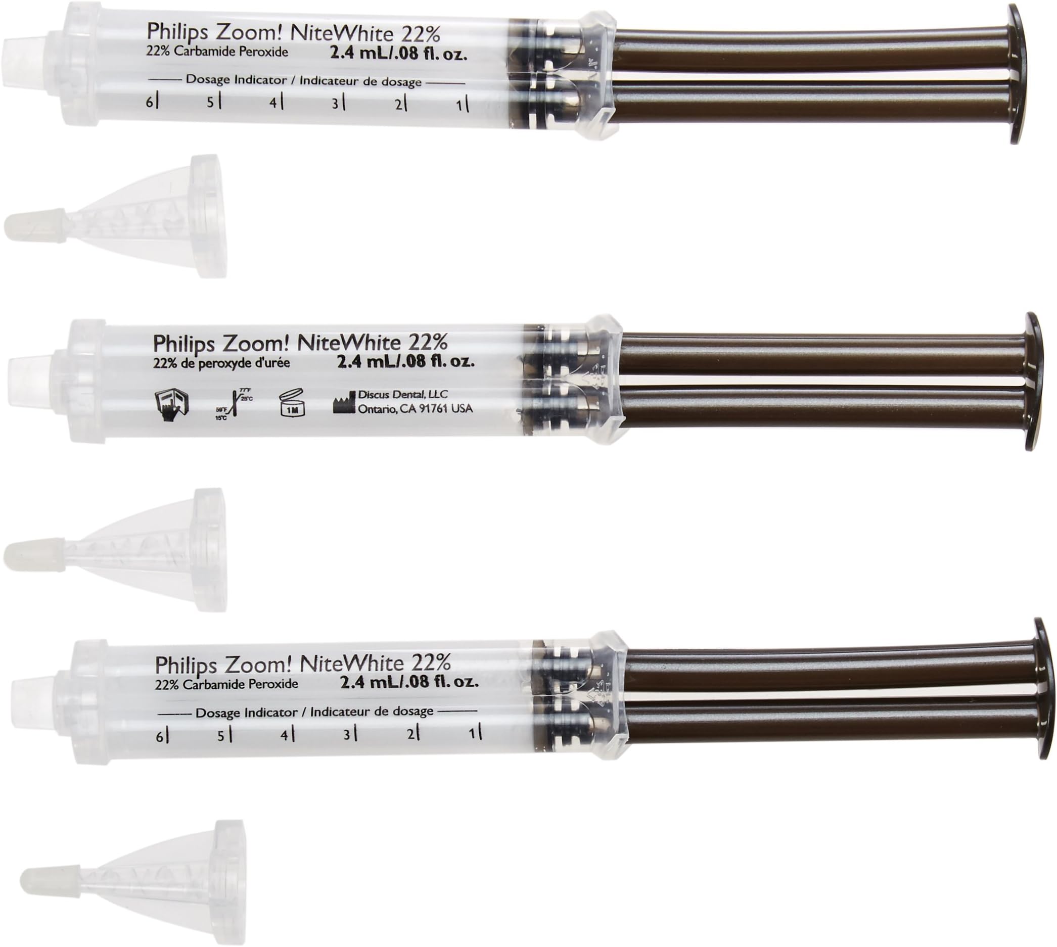 Philips Zoom Nite White 22% 3 Syringes