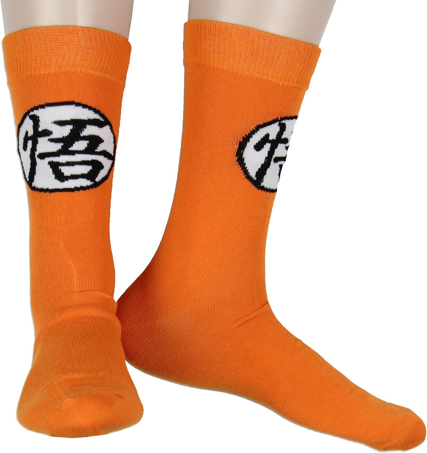 Dragon Ball Z Socks 2-Pack Dragon Ball Super Goku Casual Novelty Character Knit Men's Knit Crew Socks Fits Shoe Size 8-12 - Image 2