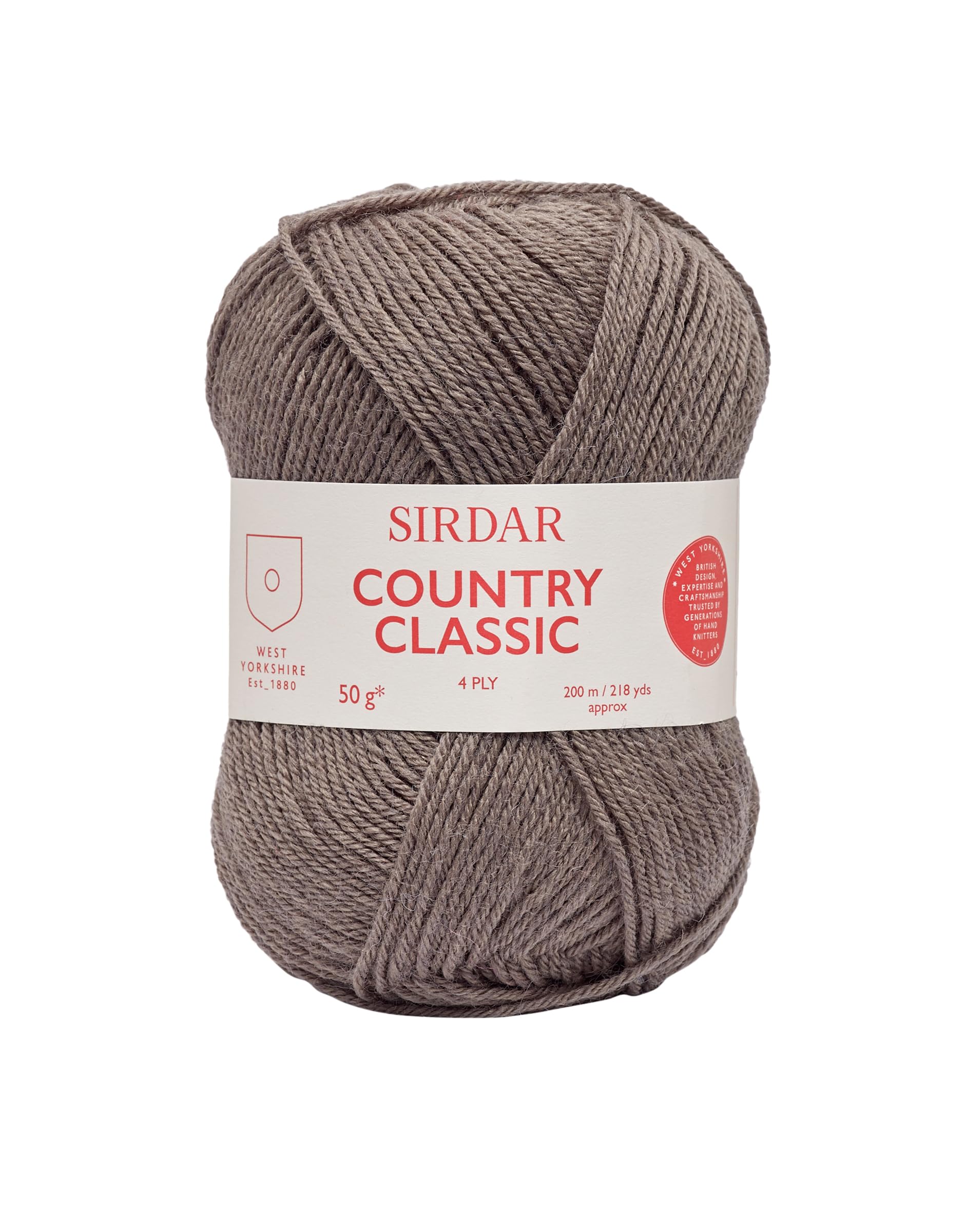 Sirdar Country Classic 4 Ply, Khaki Green (959), 50g — image 1
