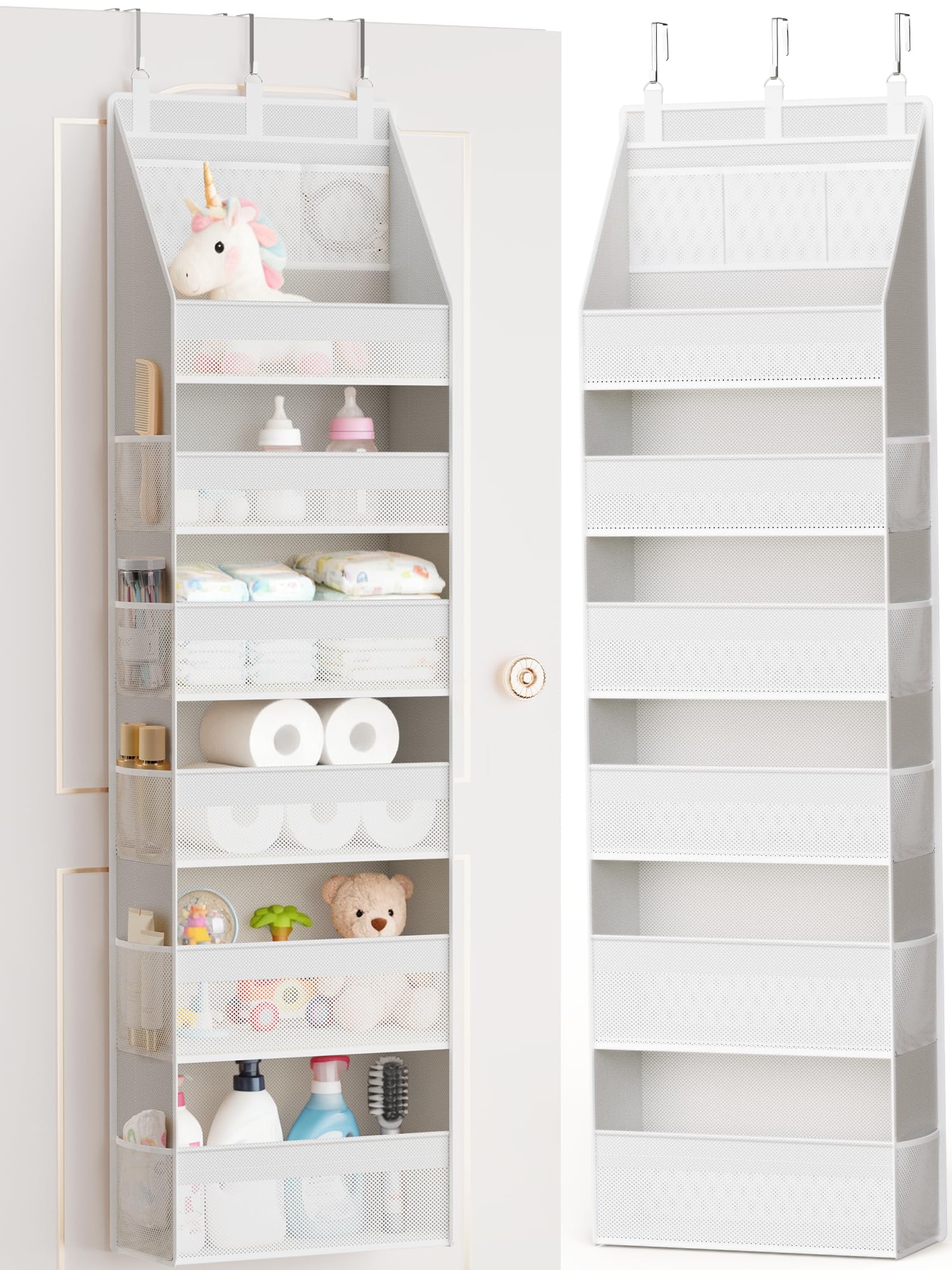 Amazon.com: Criusia Over the Door Organizer, Heavy-Duty 6-Shelf