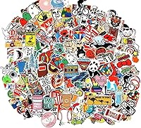 Vista 1 de 100 unidades de calcomanías varias Cool Sticker, vinilos para skates, guitarras, puertas, computadores portátiles, autos, bicicletas.