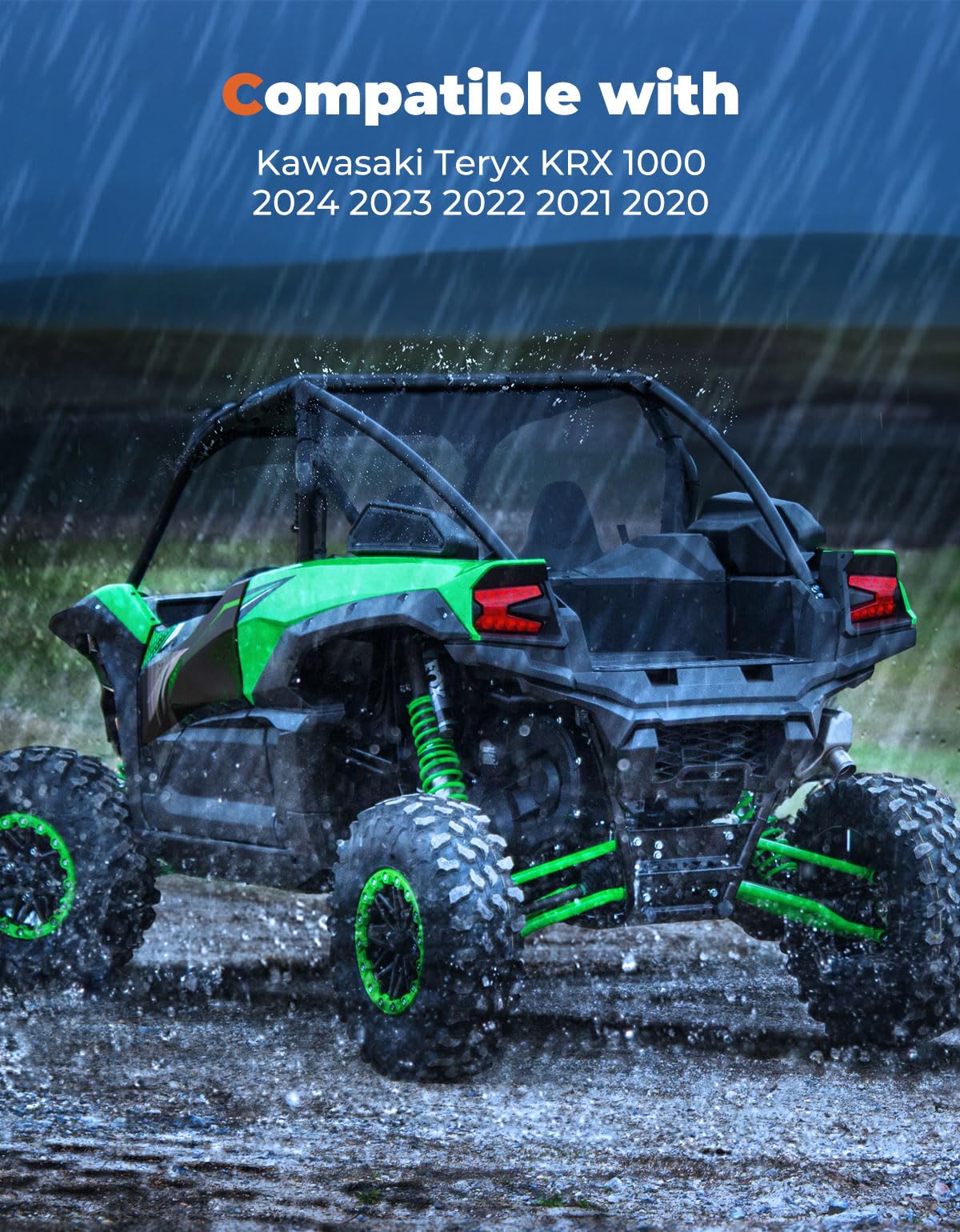 Utv Rear Camera Waterproof Backup Camera KEMIMOTO UTV Reverse Camera For Kawasaki Teryx ...