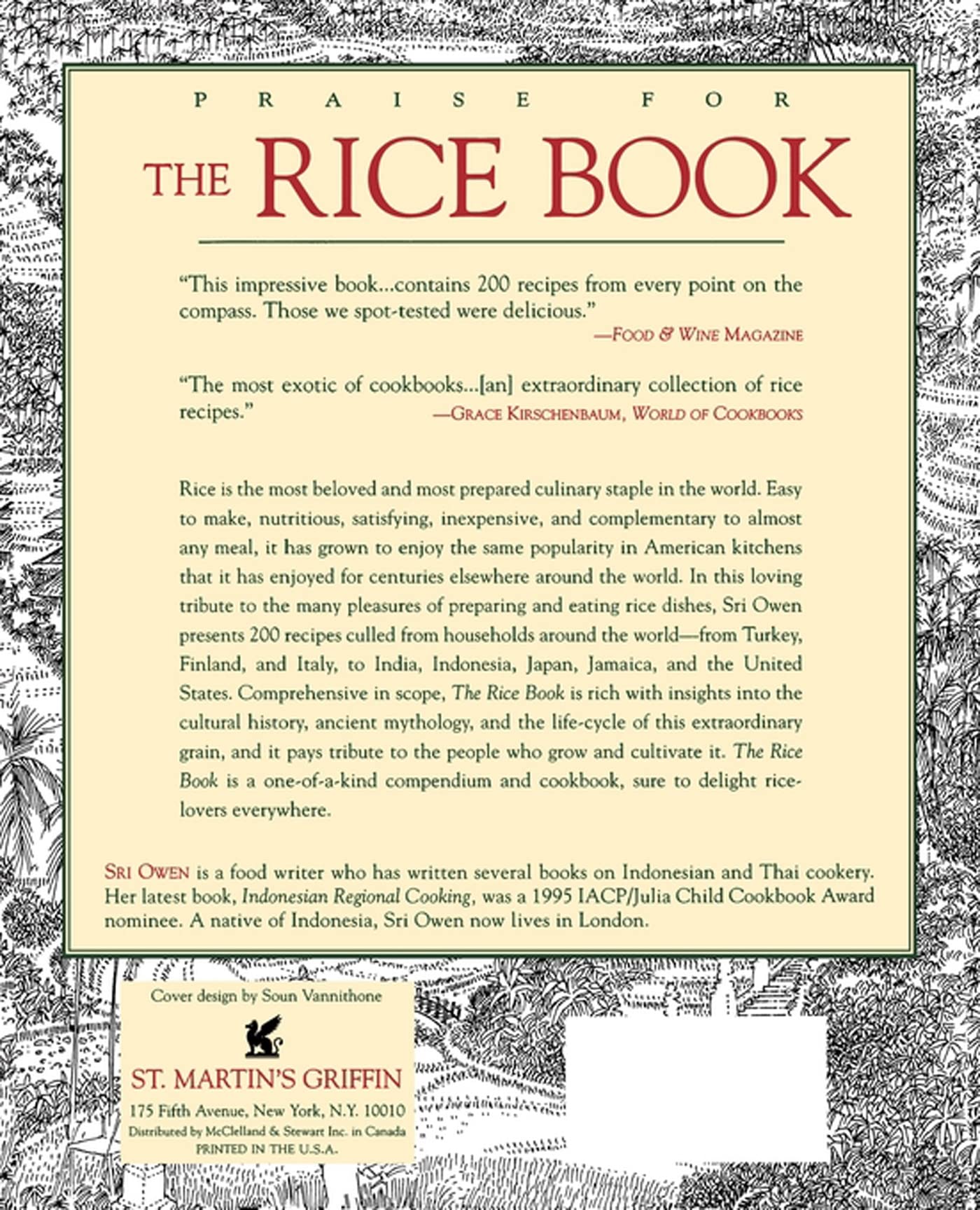 Rice Book: The Definitive Book on Rice, with Hundreds of Exotic Recipes from Around the World