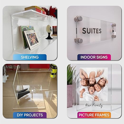 Láminas de Plexiglás Claro Cortadas a Medida - Acrílico Fundido miniatura 5