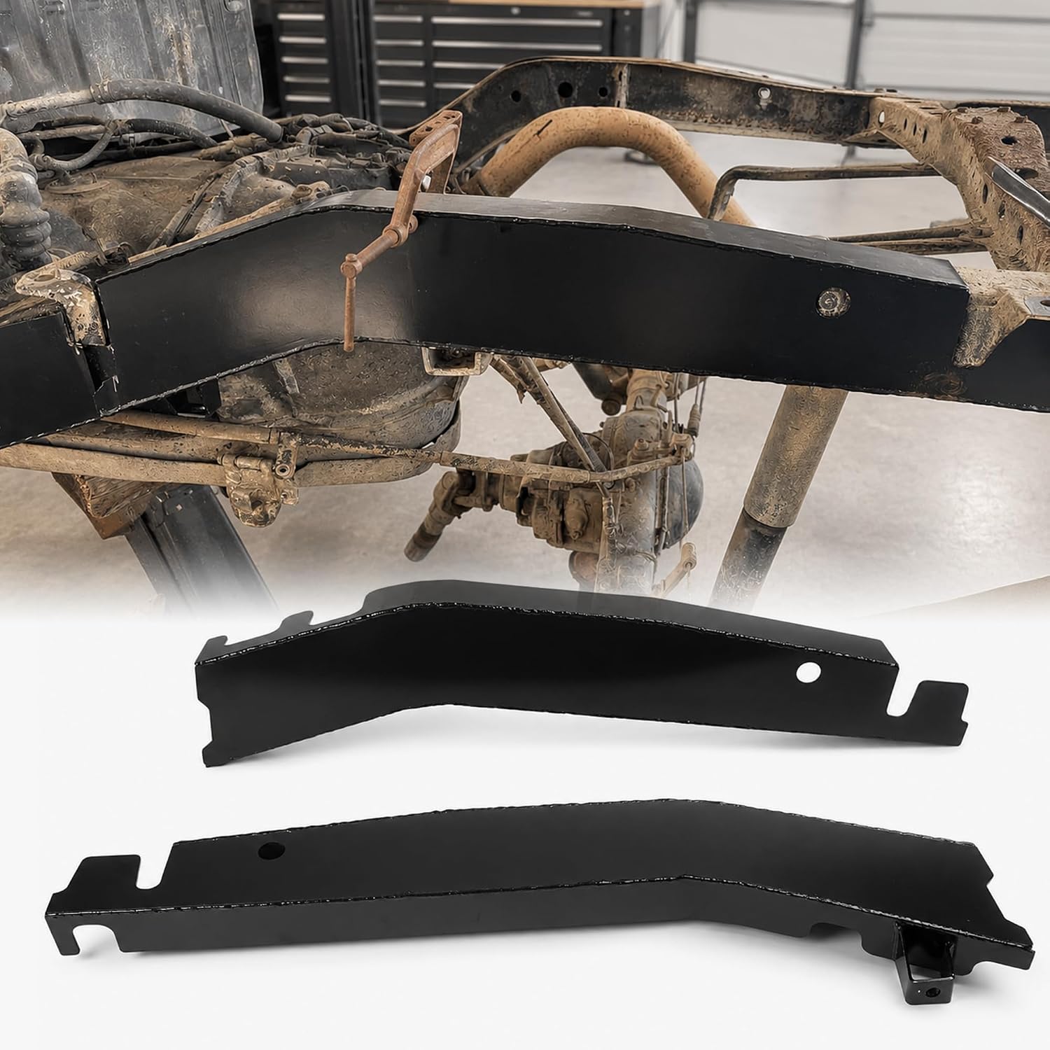 Rear Frame Rail Rust Repair Kit Fit for 1996-2004 Toyota Tacoma