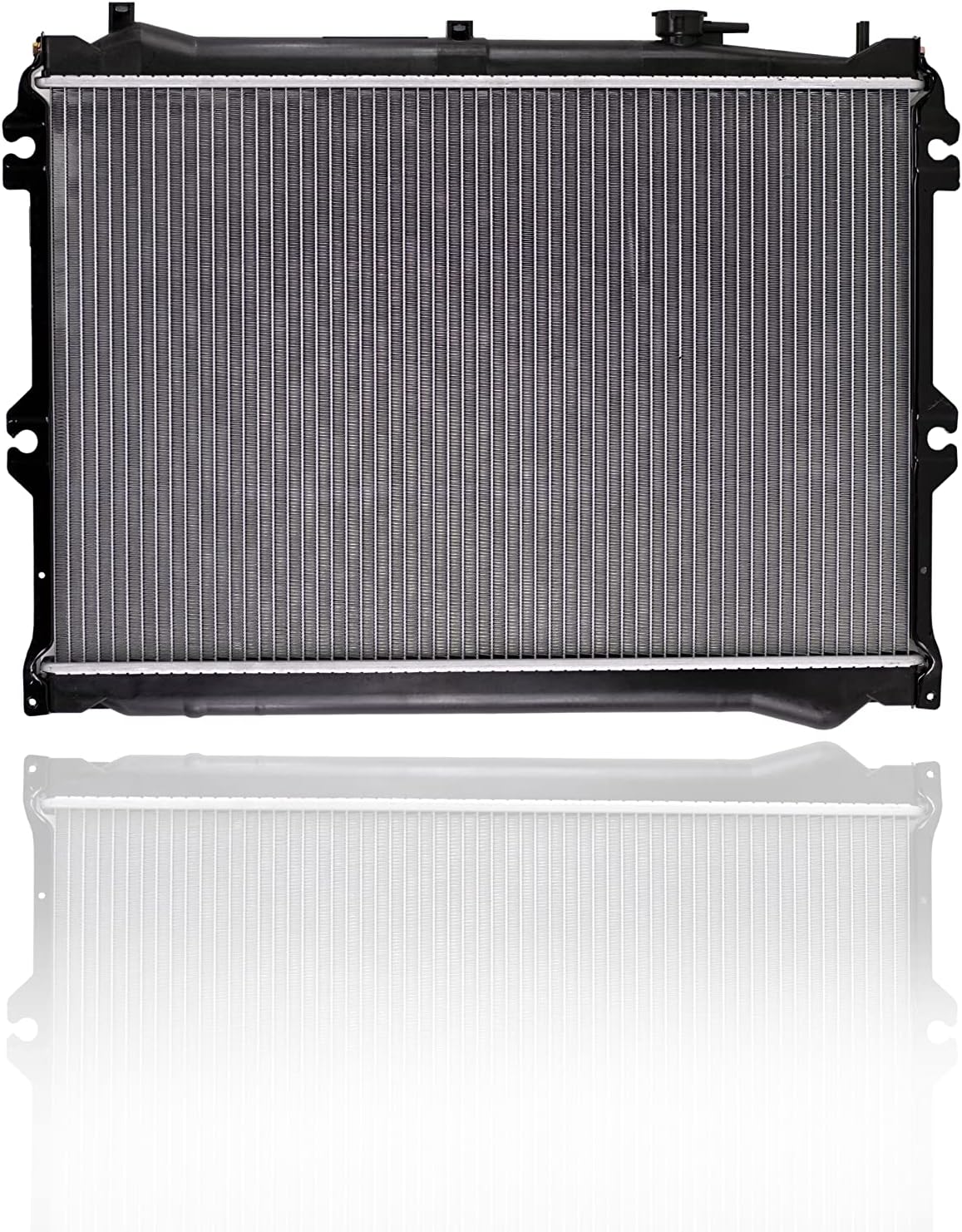 Radiator - Koyorad Compatible/Replacement for 89-95 Mazda MPV Van 2/4WD L4/6 2.6/3.0L Manual Transmission - Plastic Tank Aluminum Core - JE7715200