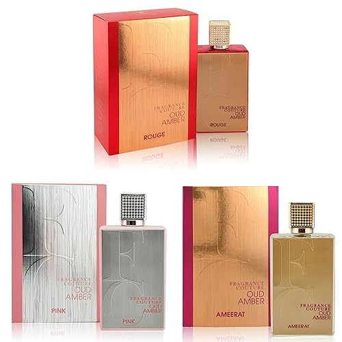 Vista 113 de Paquete de 3 perfumes de colonia azul para hombre, serie Eau de Parfume en espray con aroma floral amaderado y afrutado, set de regalo de perfume