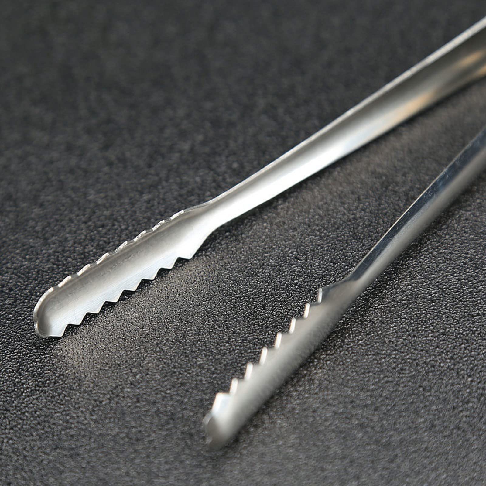 Pinzas para Hielo de Acero Inoxidable para Barbacoa, Pinzas para Pan, Alimentos, Hielo, Pinzas para Hielo, Barra, Accesorios de Cocina, Pinzas