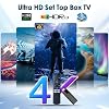 BL Android TV Stick 4K, 2026 Android TV Stick 10.0 2GB RAM 16GB ROM, CPU H313 Soporta 2.4G/5G Wi-Fi Bluetooth 5.0 USB HDR10 con Control Remoto por Voz Bluetooth 3