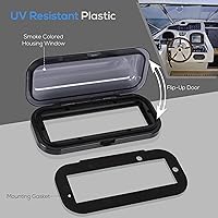 Vista 6 de PYLE Amplificador impermeable de 4 canales de 1500 vatios + cubierta estéreo marina resistente al agua Pyle