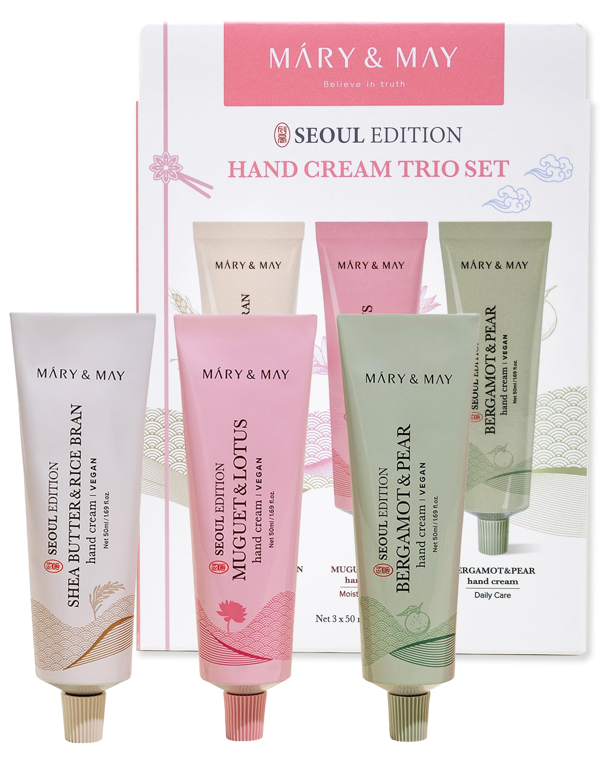 Amazon.com : Mary&May SEOUL EDITION Shea Butter & Rice Bran Hand