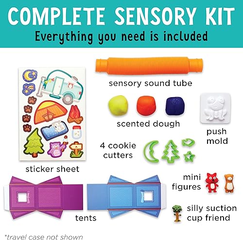 Miniatura 4 de Creativity for Kids Sensory On The Go Camping Fun - Contenedor sensorial para niños pequeños, juguetes preescolares para niños y niños de 3 a 4 años