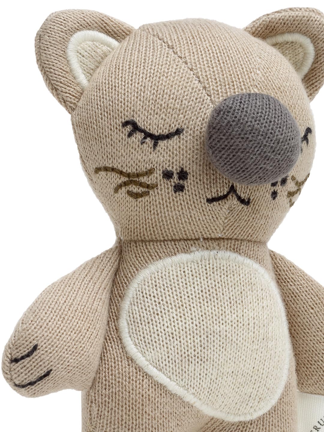 THE BABY TRUNK THE BABY TRUNK Tiger Rattle Toy β Soft Plush Baby Rattle | Soft Toy for Infants 2