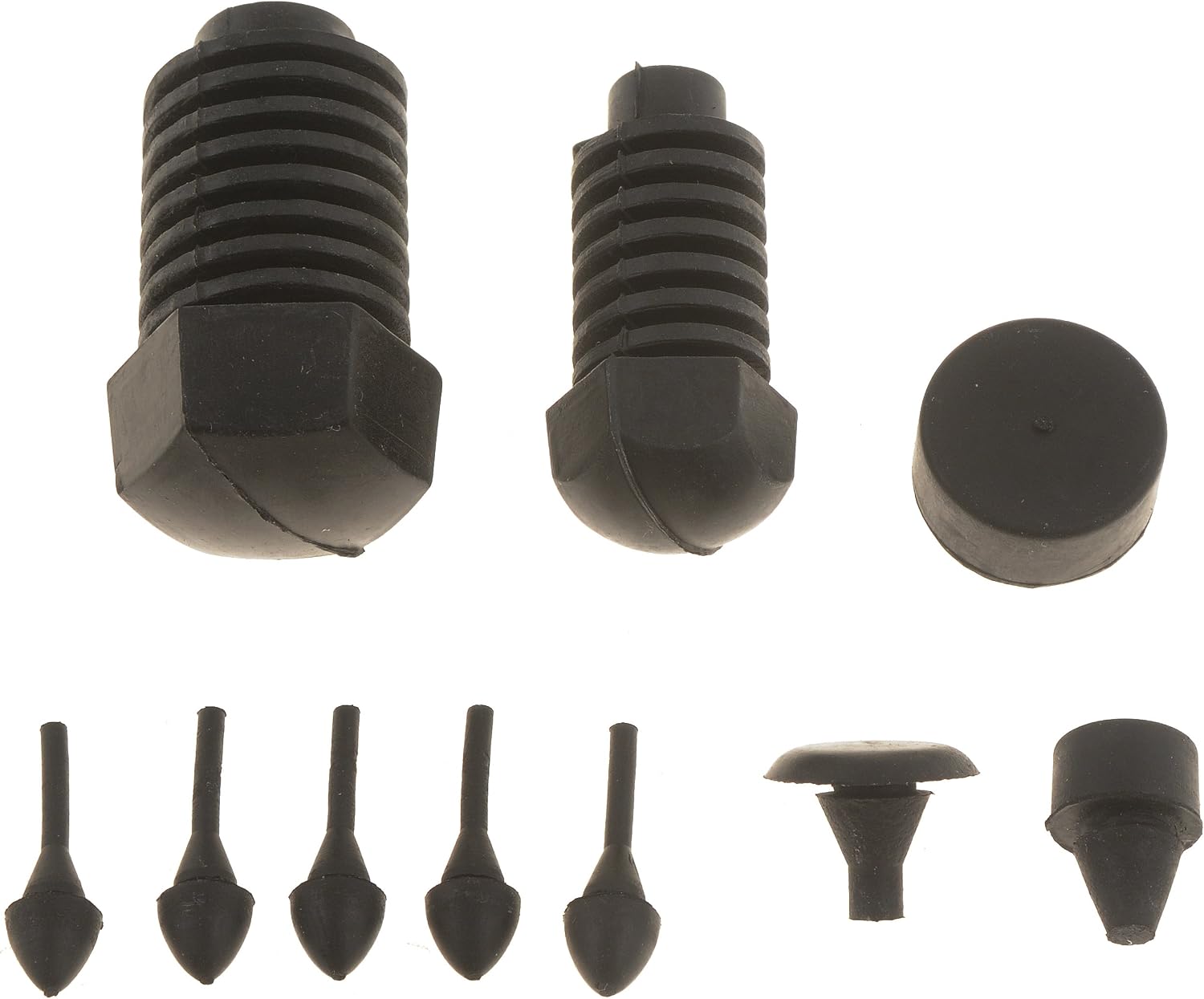Dorman 45391 Hood And Trunk Bumper Assortment -, 10 Pack Universal Fit