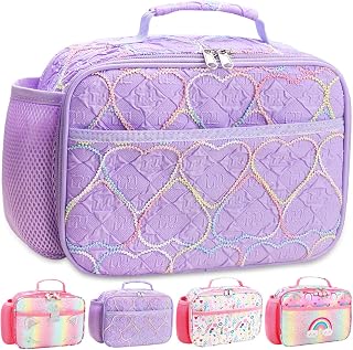Kids Lunch Bag - Insulated Lunch Box for Boys Girls,Washable Lunch Bag and Reusable Toddler Leak-proof Lunchbox for School and Daycare