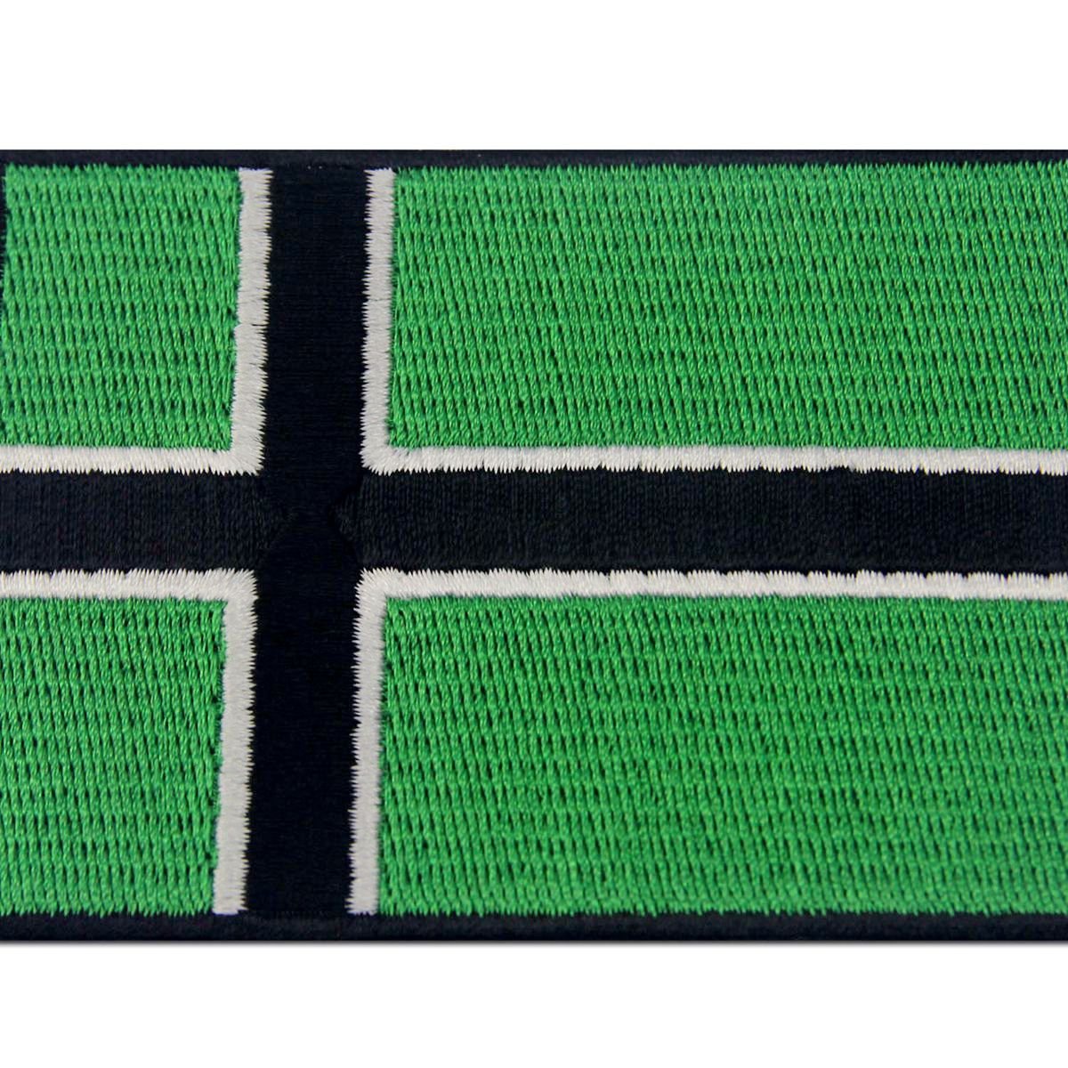 Toppa Ricamata Bandiera Vinland Vichingo | Termoadesiva O Cucibile - 8.8x6.2cm - Foto 8