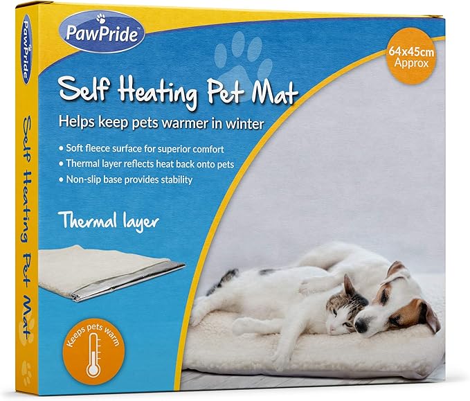 PawPride Self Heating Pet Pad Luxury Pet Blanket with Self Heated
