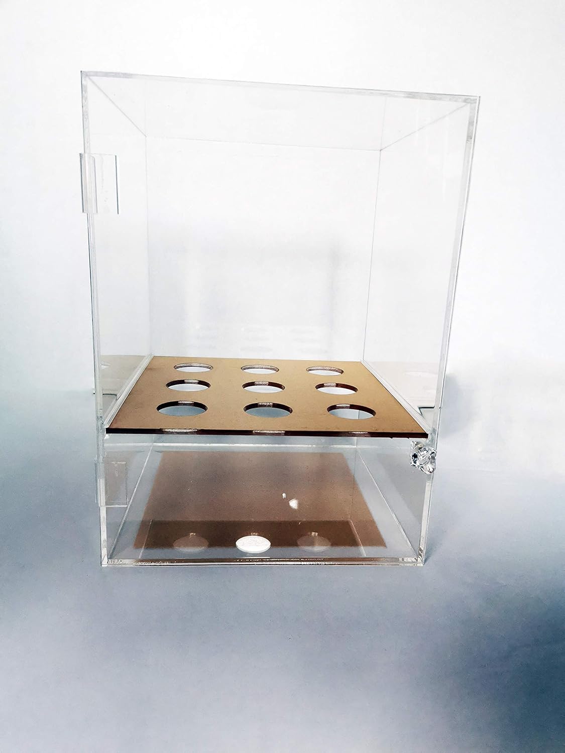 Buy INTBUYING 9 Holes Ice Cream Cone Egg Roll Display Acrylic