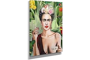 Frida Kahlo Con Amigos Canvas Wall Art: A Vibrant Tribute to a Mexican Icon
