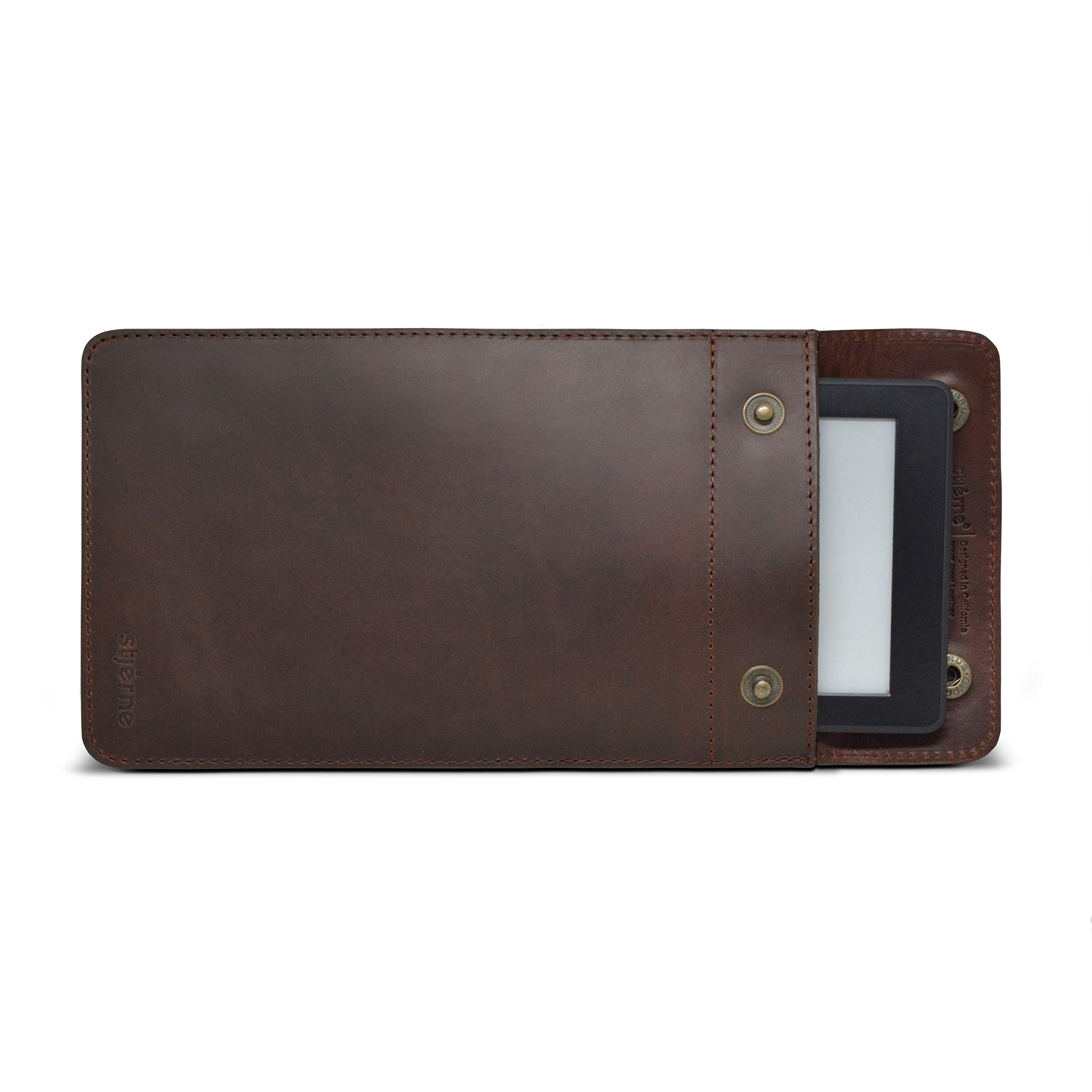 Prairie Sleeve for Kindle, Kindle Paperwhite and Fire, Fully Hand-Made, 100% Real Leather, Extra Tall