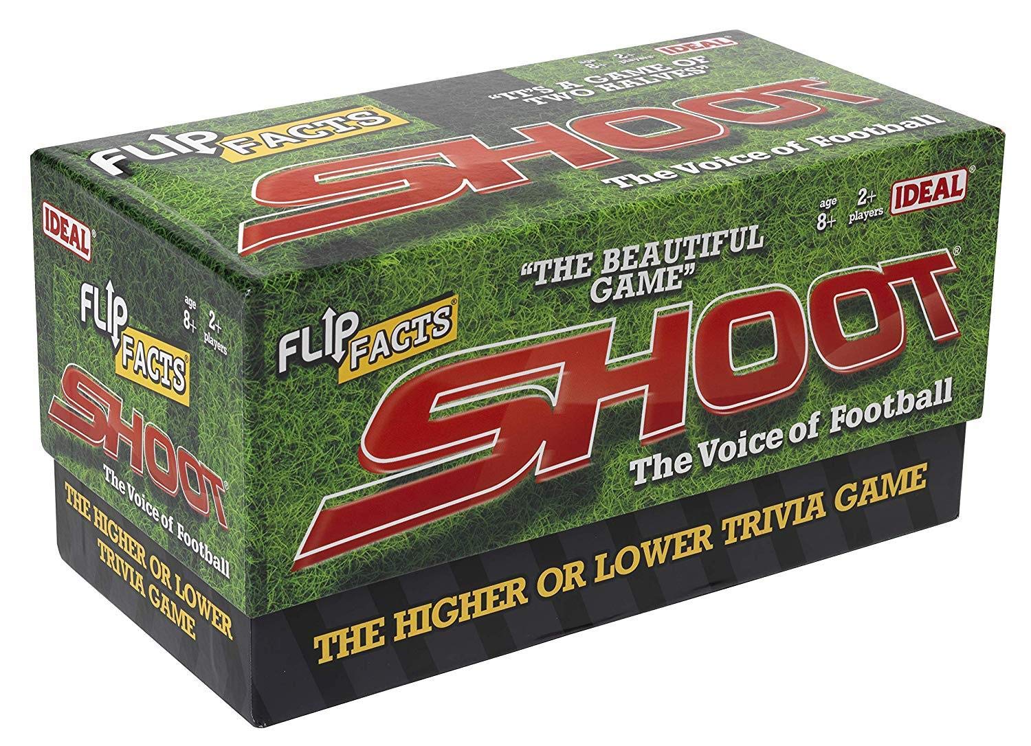 John Adams Flip Facts Shoot: Football Trivia Game, 2 Players, Ages 6+