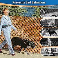 Vista 3 de BARKLESS Collar suave para cabeza de perro, herramienta de entrenamiento sin tirones para perros pequeños en paseos, suave halter para tiradores