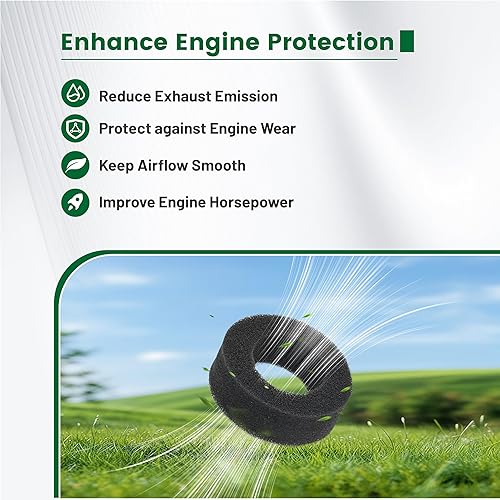 Miniatura 4 de Filtro de aire Bujía Línea de combustible Kit de realimentación de filtro para Troy-Bilt TB15CS TB25CS TB25ET TB75SS TB90BC Cortadora de cuerdas