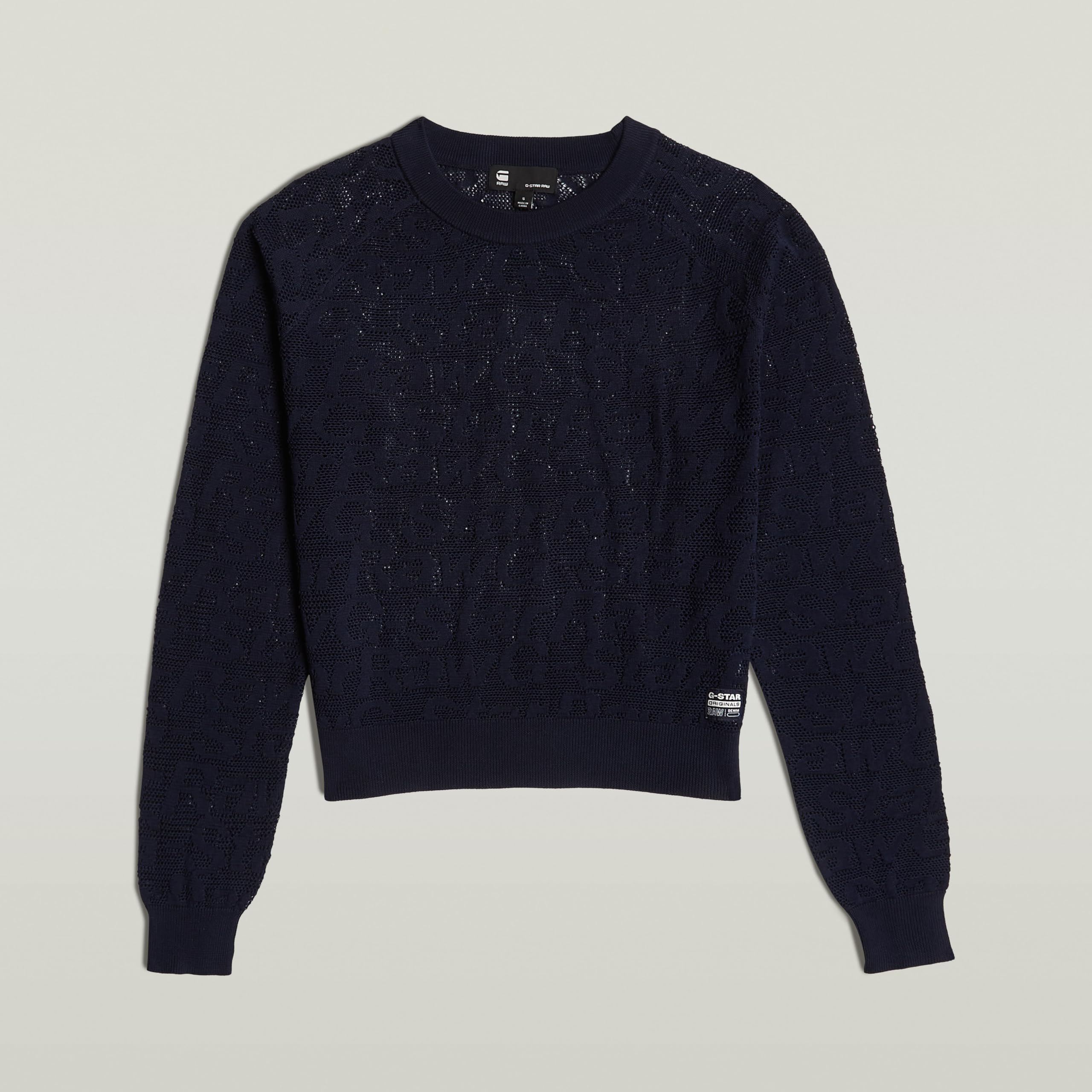 G-STAR Jersey Pointelle Lightweight Knitted Sudadera para Mujer