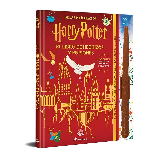 Portada de El libro de hechizos y pociones