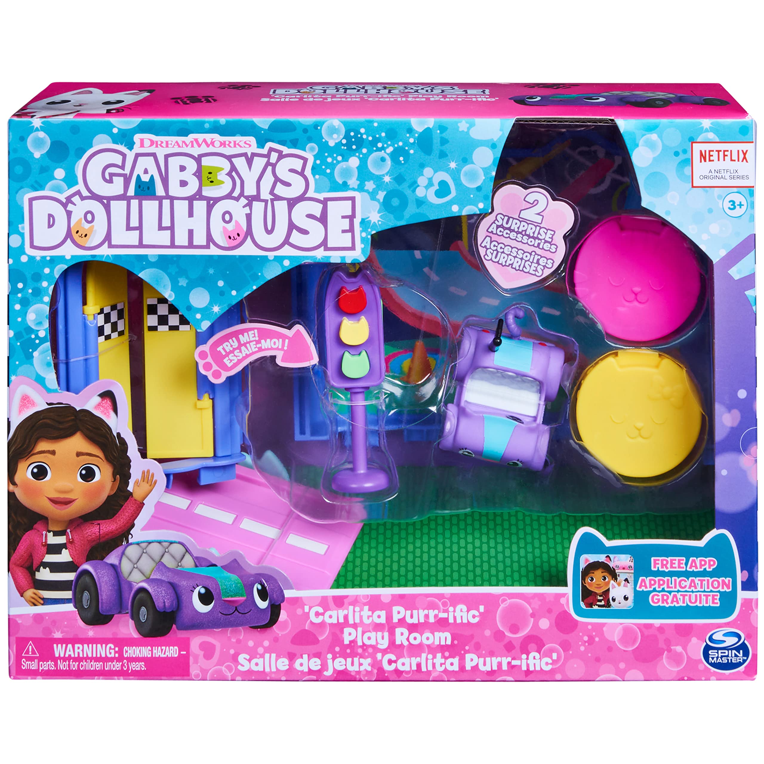 LA CASA DE MUÑECAS DE Gabby-EL Dormitorio DE SUEÑIGATA-El Dormitorio de Sueñigata & LA CASA DE MUÑECAS DE Gabby - Sala DE Juegos DE Carlita