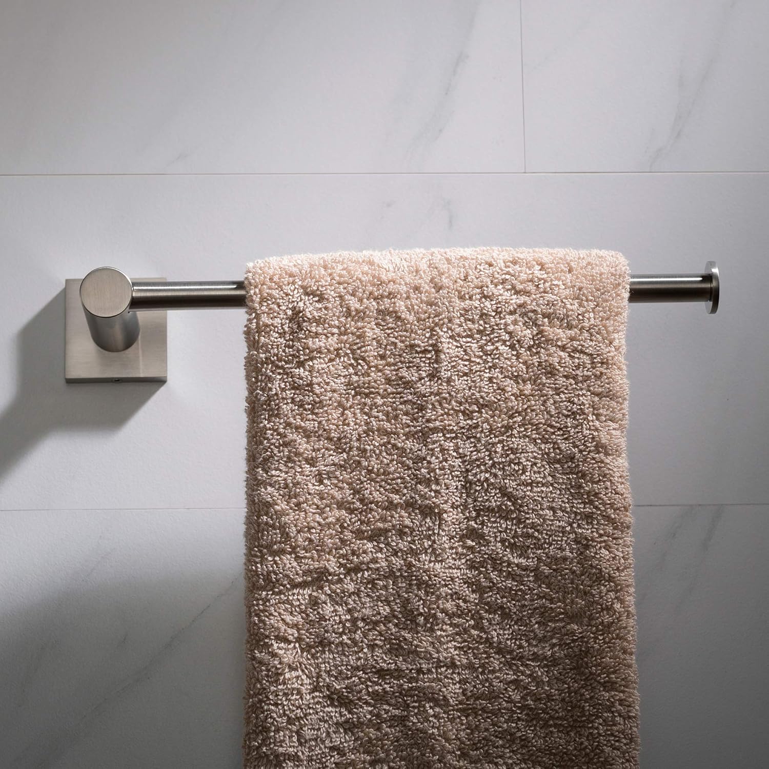 KRAUS Ventus Bathroom Towel Bar, Brushed Nickel Finish, KEA-17725BN