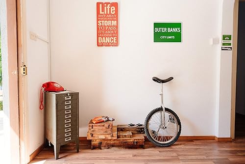 Miniatura 3 de Outer Banks, North Carolina - USA City Limits Street Sign - Metal Novelty Sign, Home Decor, Man Cave Wall Decor, City Limits Street Sign,