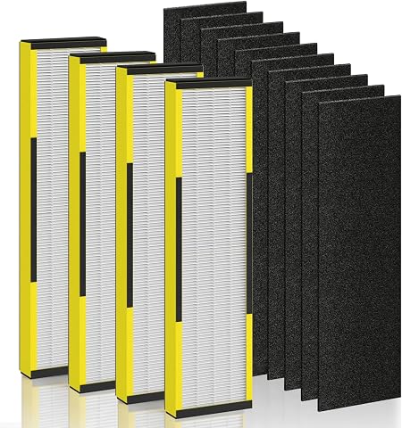 4 Pack FLT4825 HEPA Filter B Replacement Compatible with...