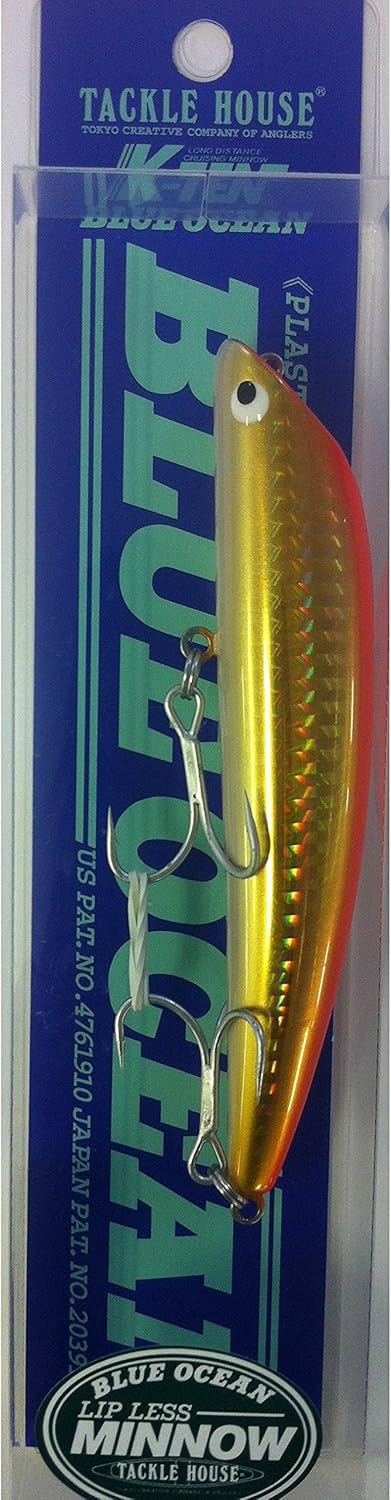 TackleHouse Minnow K-Ten Blue Ocean Ripless Minnow Floating BKLM Lure