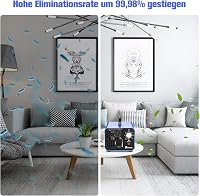 Sailnovo Ózongenerátor 6000 mg/h - Légtisztító és Szagtalanító Időzítővel, 180 Perces Működés, Lakásba, Autóba, Dohányfüst Ellen 2