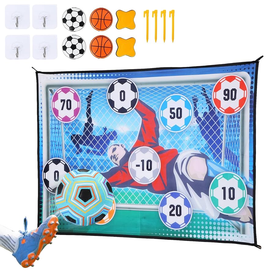 Amazon | EagleStone サッカー おもちゃ ダーツ 2in1遊び方