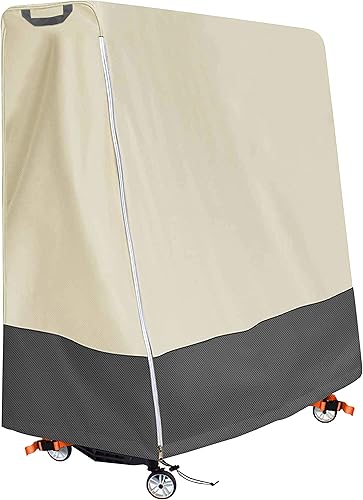 Cubierta de mesa de ping pong para interiores y exteriores, impermeable, a prueba de polvo, protector solar, resistente, plegable, cubierta de mesa