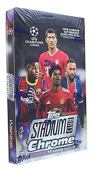 Amazon.com: Topps Stadium Club Chrome UEFA 2020/21 Soccer