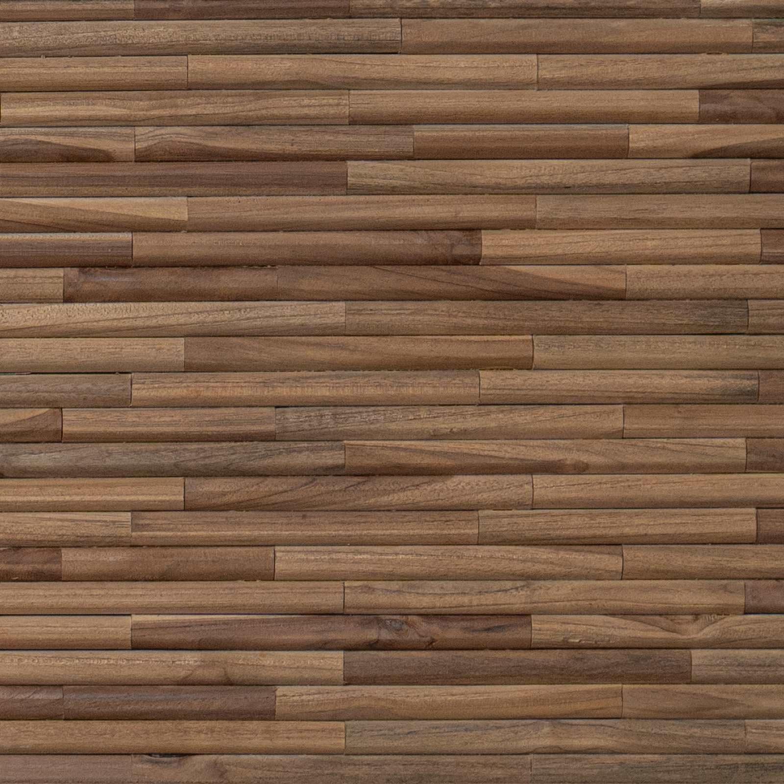 Kopfteil aus massivem Teakholz, 180 x 55 x 3,5 cm
