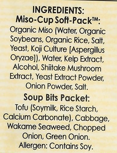 Miniatura 4 de Edward & Sons - Sopa instantánea estilo restaurante japonés en taza de miso orgánico, 2.9 onzas