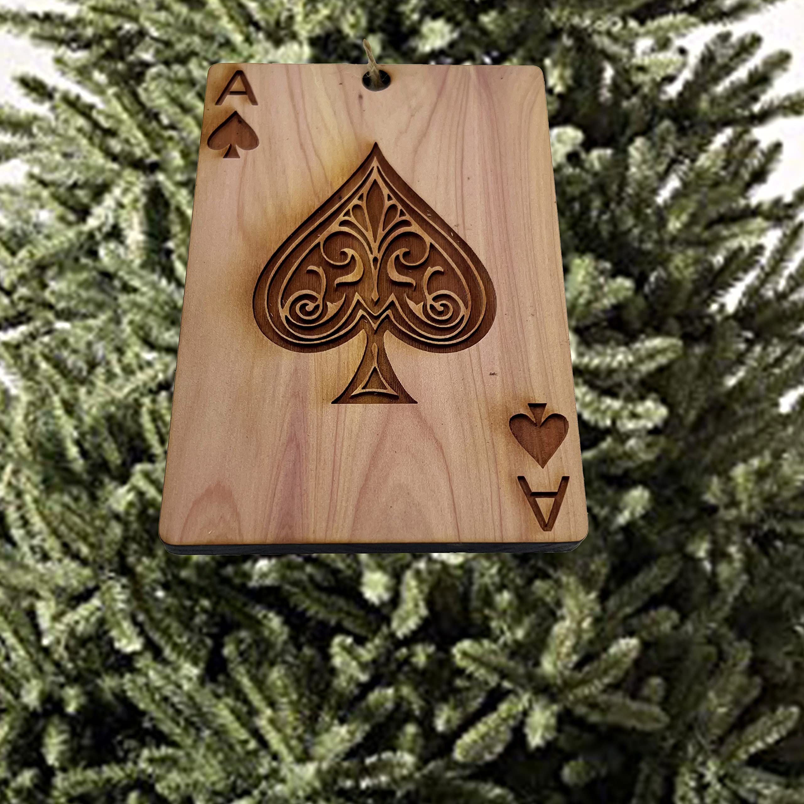 新品未使用のACE OF SPADES×PKCZ✖️38枚 Amazon.com: Ace of Spades Card - Cedar Ornament : Home & Kitchen