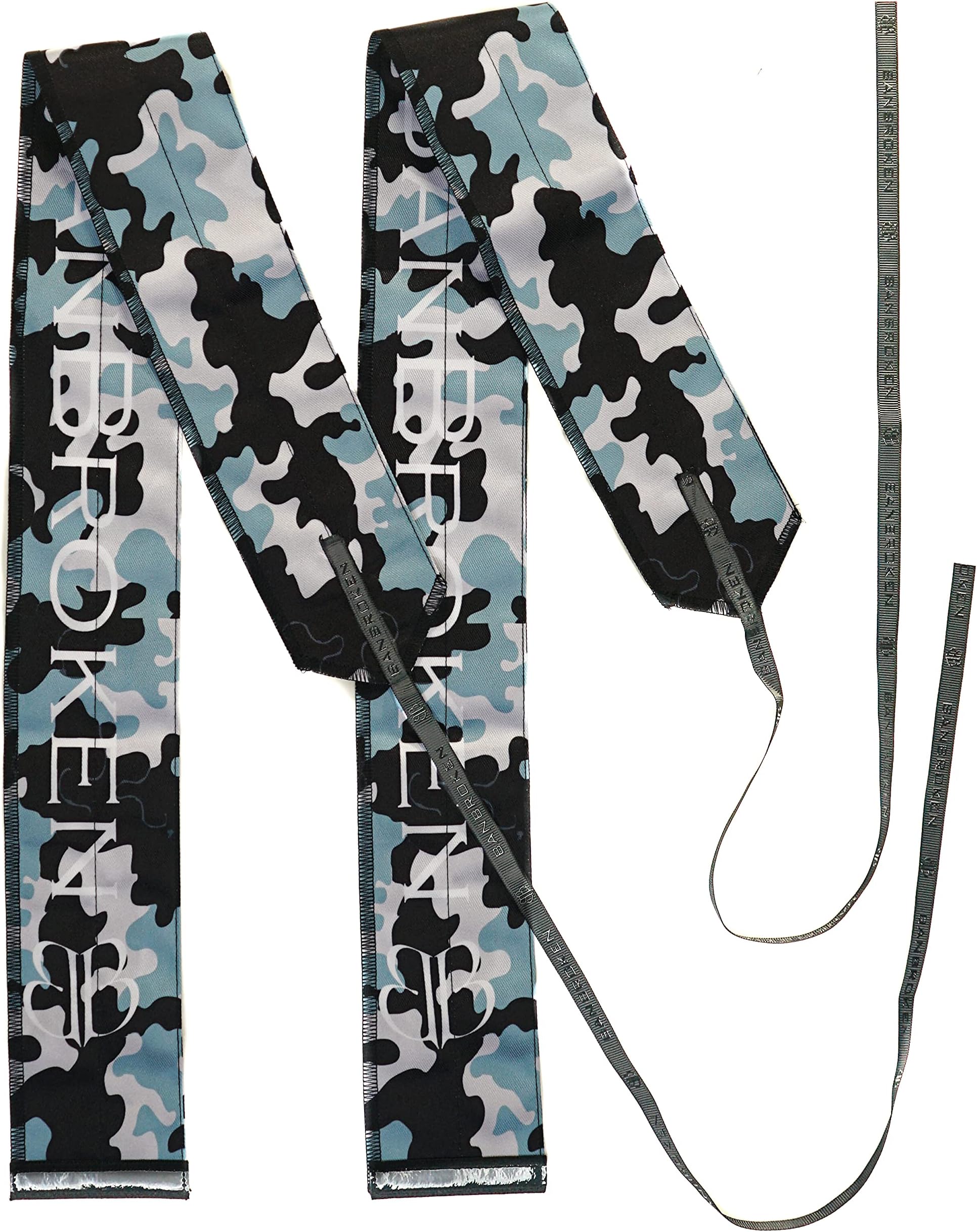 Wrist Wraps CAMOUFLAGE BANBROKEN (2 Wraps) Support Strength for Sport Gym Weightlifting Workout Crossfit Powerlifting Bodybuilding - Unisex For Women & Men