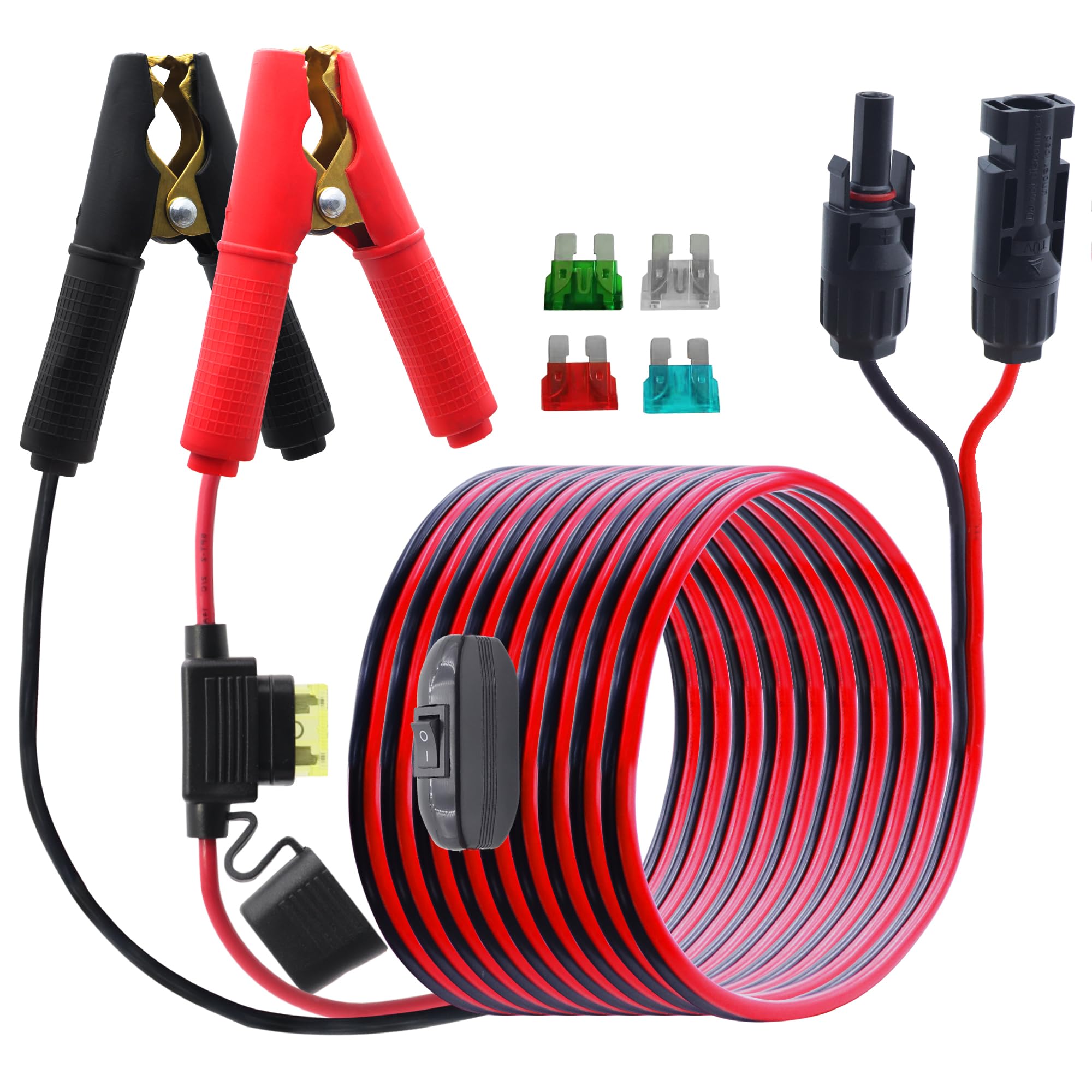 Amazon.com: LANMINGLEL Battery Alligator Clip to Solar Panel