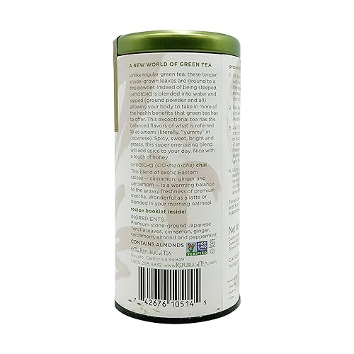 Vista 2 de Polvo de té matcha orgánico de The Republic of Tea