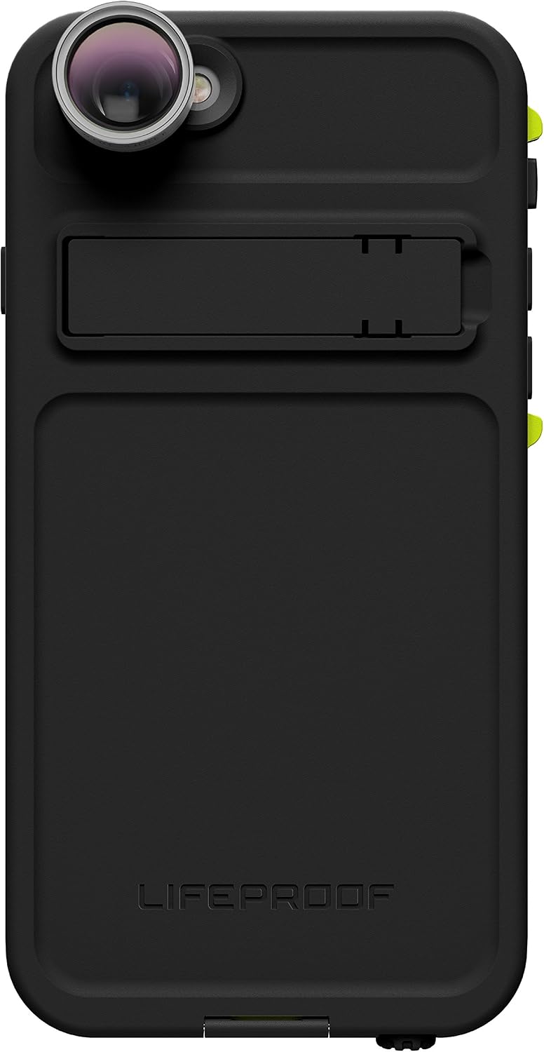 Lifeproof FRĒ Shot Series Waterproof Case for iPhone 6/6s (ONLY) - Retail Packaging - Night LITE (Black/Lime)
