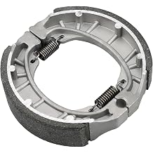CT200U Mini Bike Drum Brake Pads shoes for Coleman CT200U MB165 BT200X MB200 6.5 Hp 196cc Baja Mini Bike Motorsports 105mm GY6 Massimo CG125 CRF70 TaoTao 50cc 49cc Scooter Moped ATV