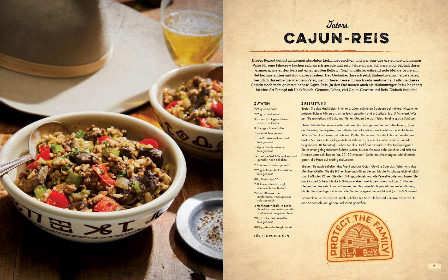 Yellowstone - Das offizielle Dutton-Ranch-Familien-Kochbuch: Köstliche Rezepte Von Yellowstone-Darsteller und Chefkoch Gabriel »Gator« Guilbeau