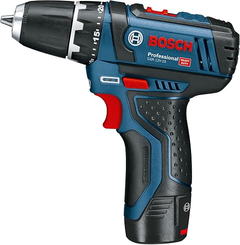 Bosch Professional 12V System GSR 12V-15 Cordless Drill/Driver (excluding Batteries and Charger) - 7